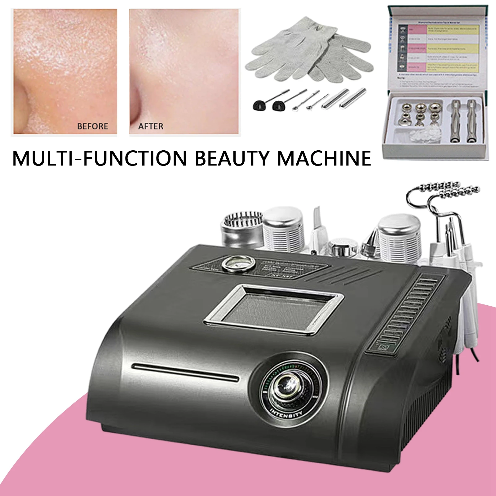 

7 In 1 Multi-Function Beauty Machine Skin Management Instrument Whitening Rejuvenating Face Skincare Tools Beauty Tools