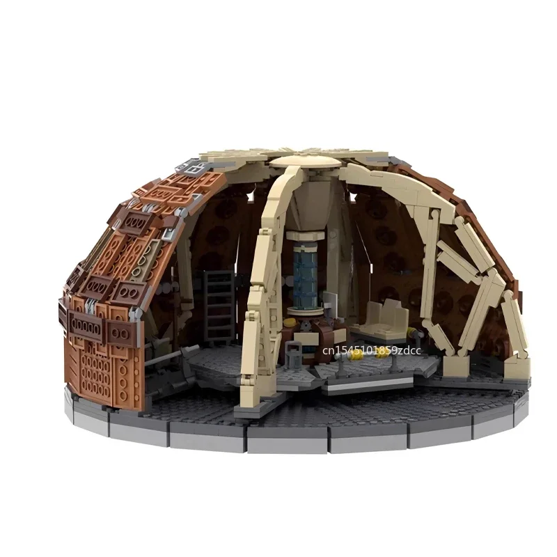 MOC 10th Doctor Tardis Модель Строительные блоки Набор Комната управления фильмом MOC- 183159