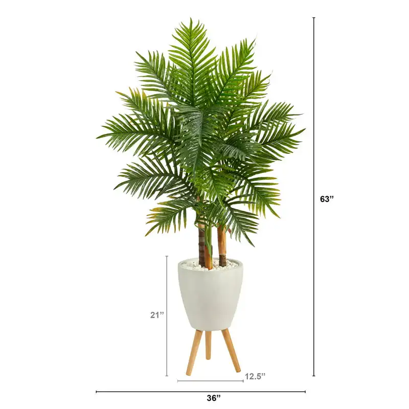 

Areca Artificial Tree in White Planter