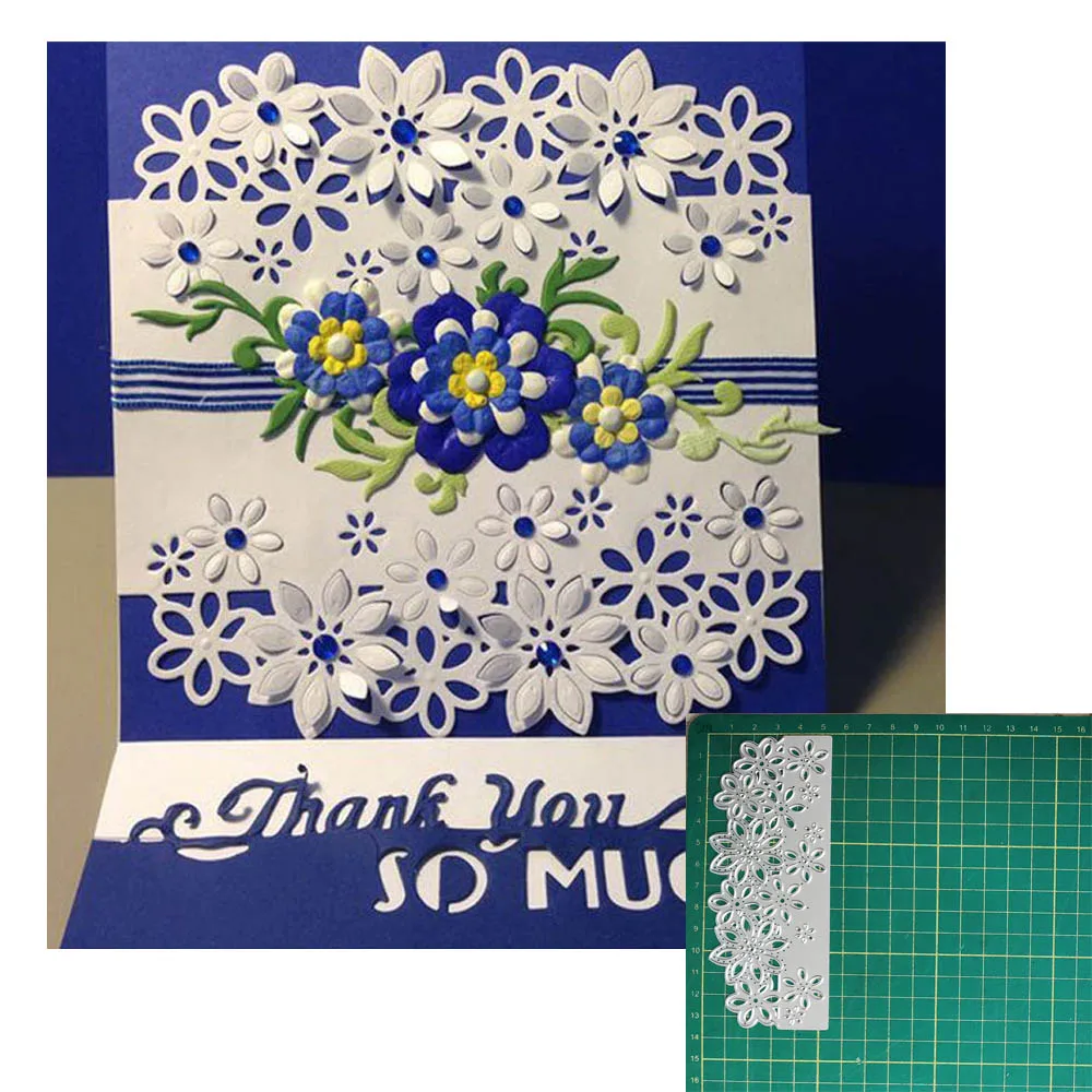 Кружевная рамка металлические Вырубные штампы сделай сам Скрапбукинг