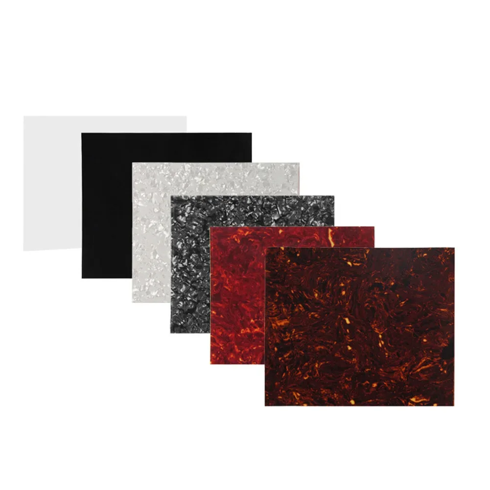 Пустой лист накладки для гитары 20x17 см пустая пластина из ПВХ сделай сам от