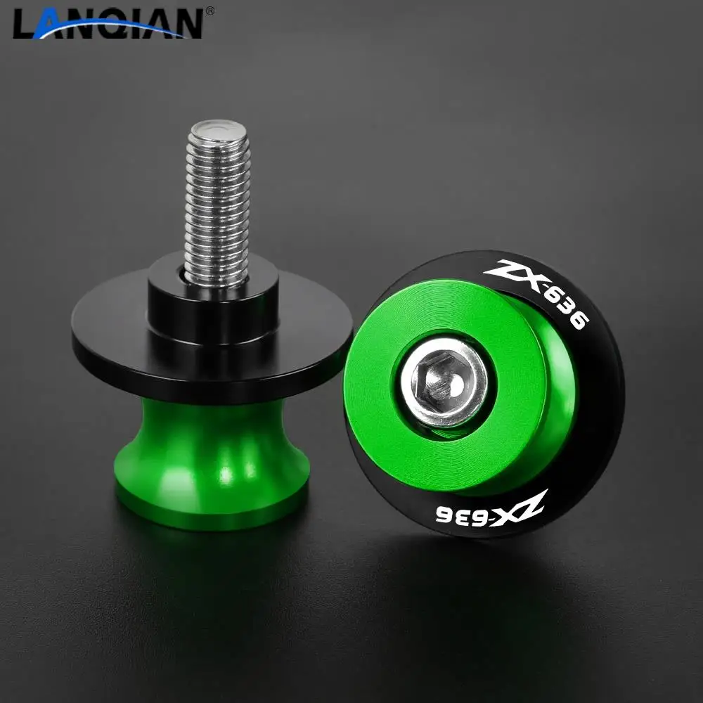 

Для Kawasaki ZX636 ZX 636 ZX6R ZX636R ZX6RR 2019 2020 2021 8 мм CNC алюминиевые катушки подставки винты модифицированные аксессуары