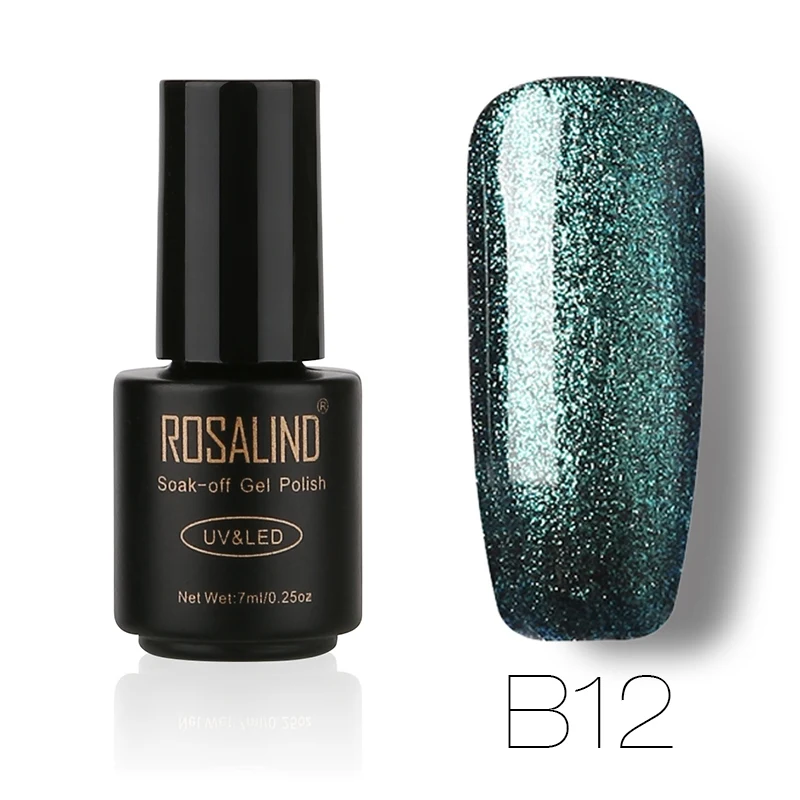 Полуперманентный Гибридный Гель-лак для ногтей ROSALIND топовое покрытие маникюра и