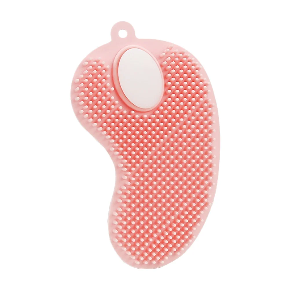 

Silicone Body Cleaning Brush Silicone Shampoo Brush Shampoo Scrubber for Hair Washing Bath Shampoo