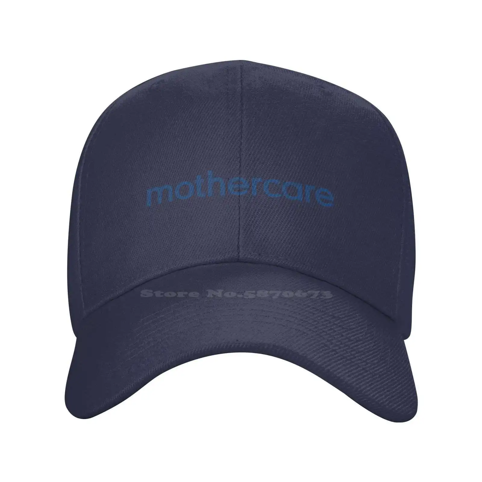 

Mothercare Logo Printed Graphic Brand Logo High-quality Denim cap Knitted hat Baseball cap