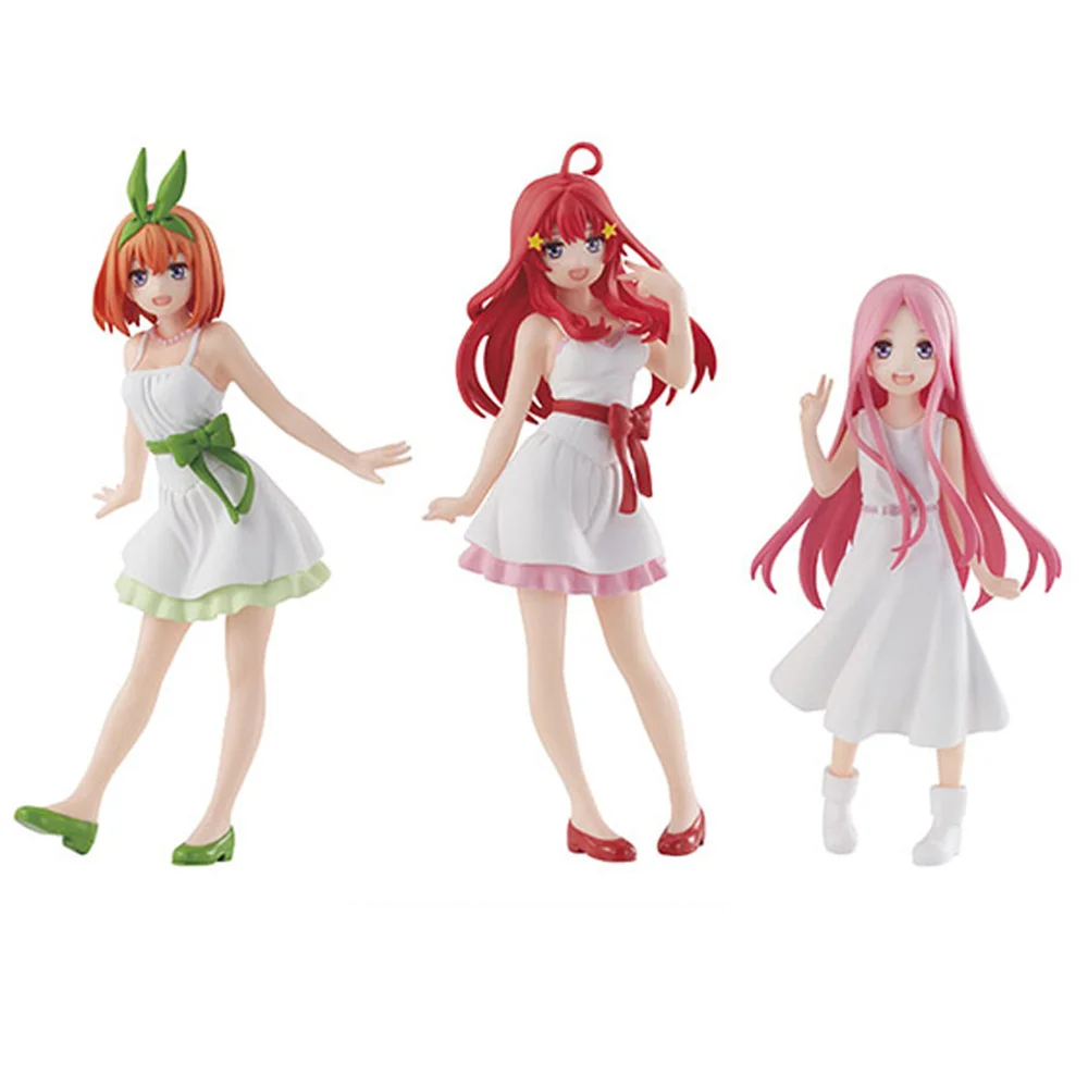 

Original bandai The Quintessential Quintuplets 02 Nakano Itsuki Nakano Yotsuba Anime Figure Model Collecile Action Toys