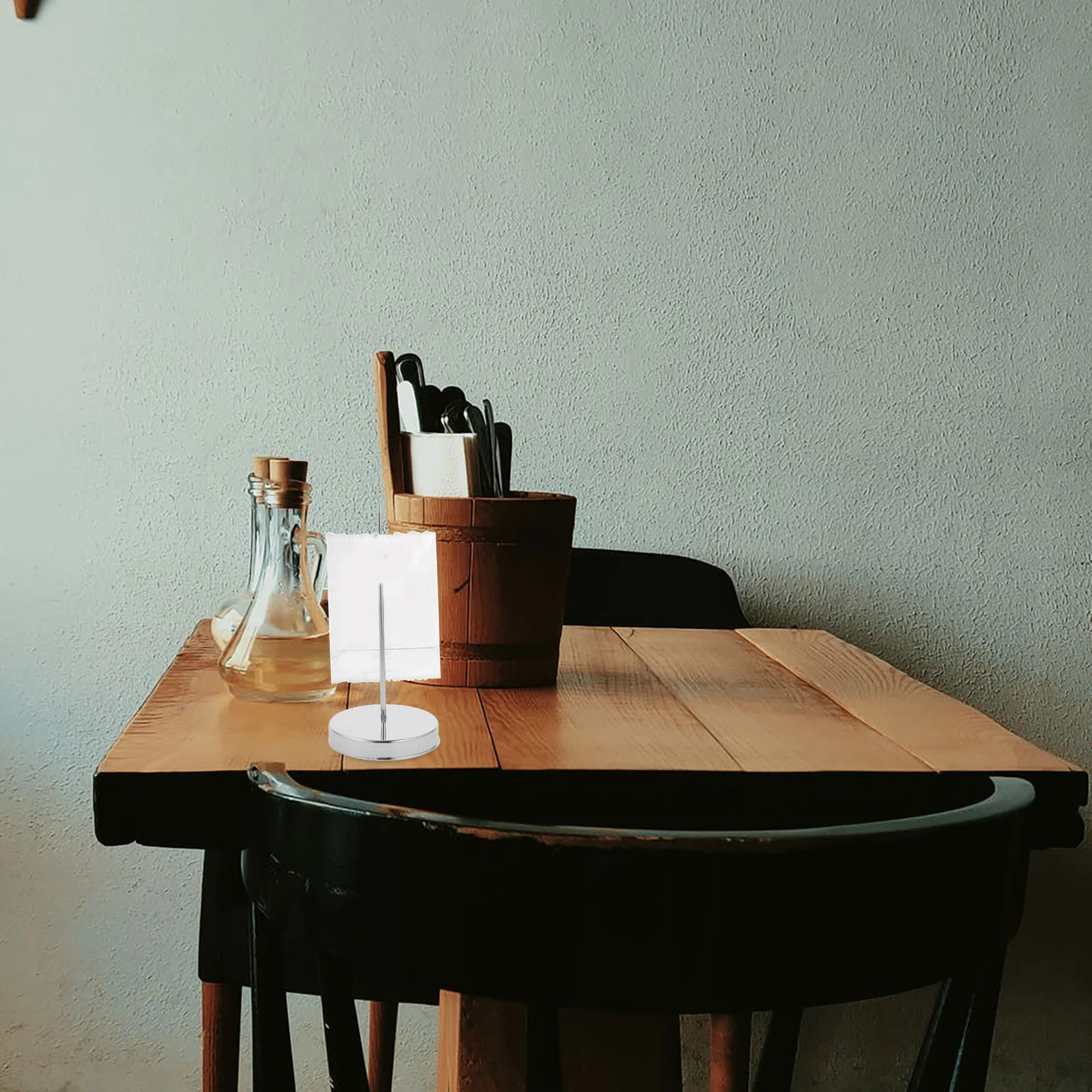 2 шт. держатель для чеков в ресторане шип билетов хранения металлического