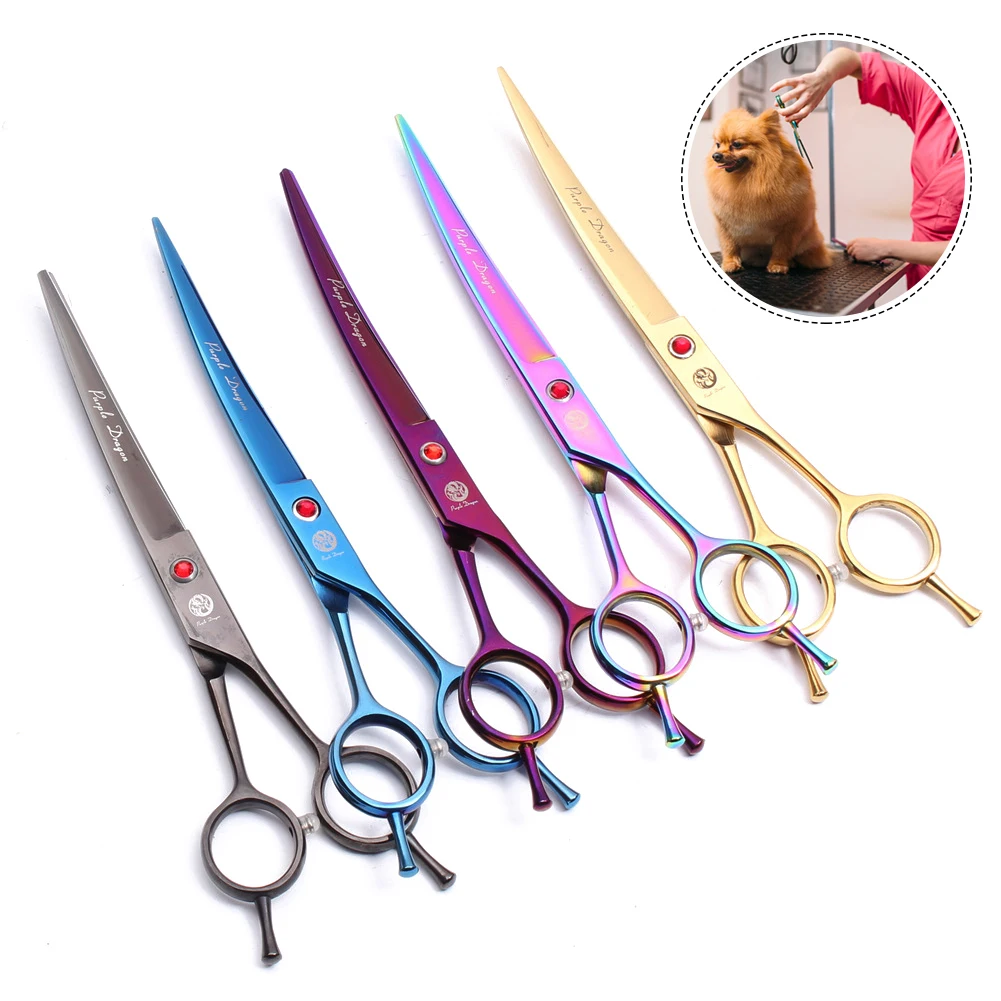 

Профессиональные ножницы из нержавеющей стали для домашних питомцев, искусственные инструменты, ножницы для собак, инструмент для чистки к...