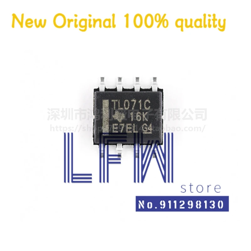 

10pcs/lot TL071CDR TL071CD TL071C TL071 SOP8 Chipset 100% New&Original In Stock