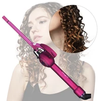 ckeyin professional ceramic styling tool single tube 9mm mini curling iron pear flower cone portable electric hair curler roller