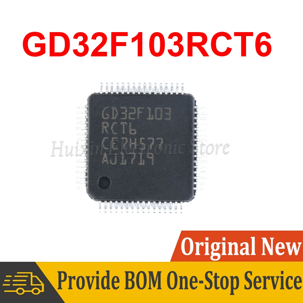 

GD32F103RCT6 GD32F103 LQFP64 LQFP-64 32 Bit Microcontroller Chip MCU IC Controller SMD New and Original IC Chipset