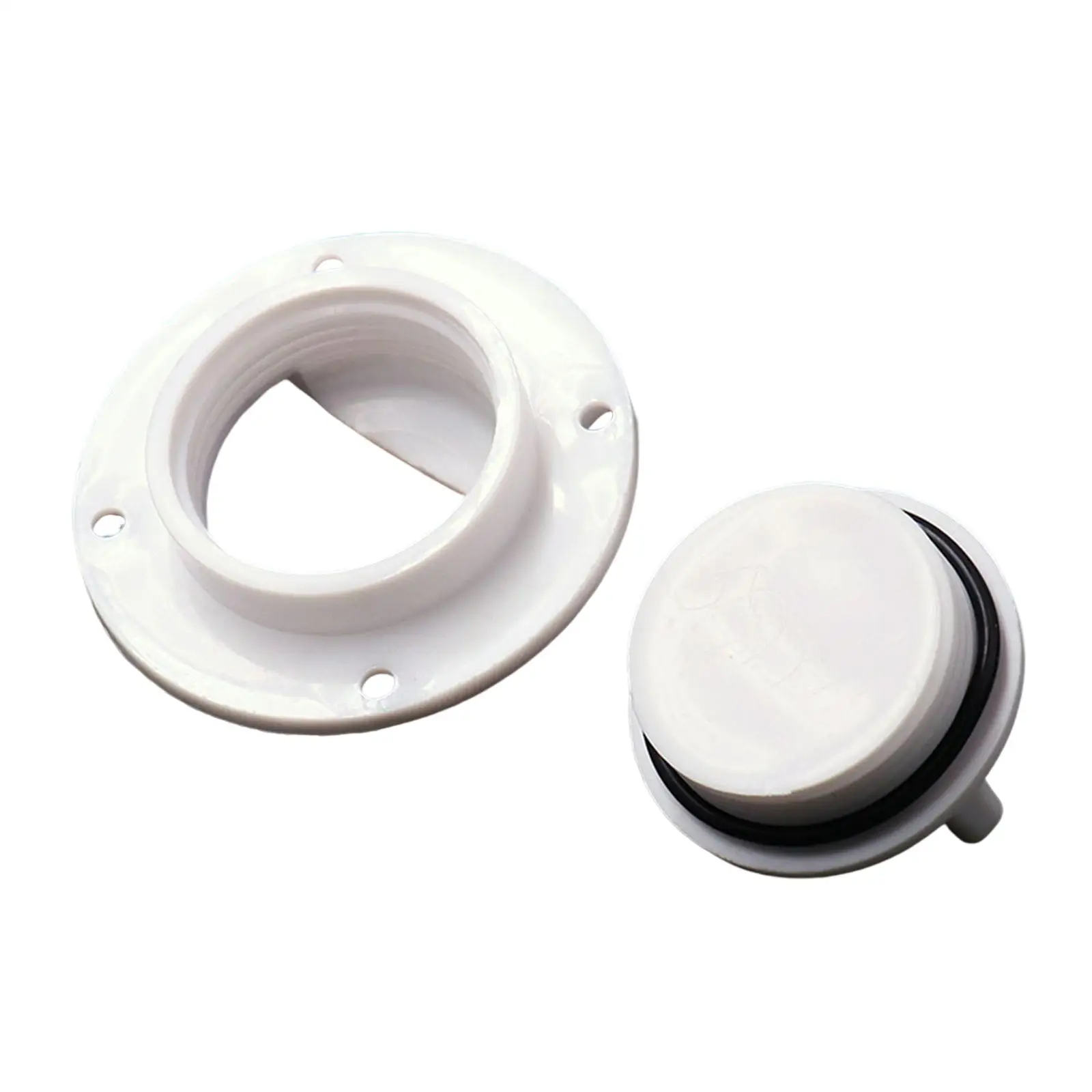 

Durable Boat Drain Scupper Drainage Hardware Replacement Accessories 90mm for