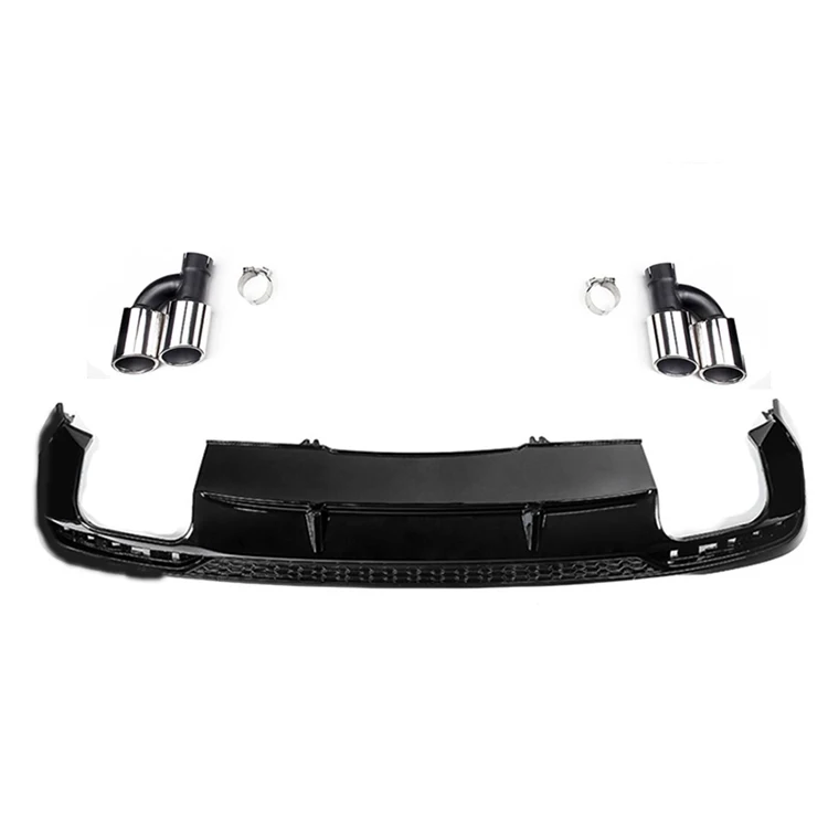 Рассеиватель RS4 подходит для audis A4 с настраиваемой линией выхлопных газов в стиле