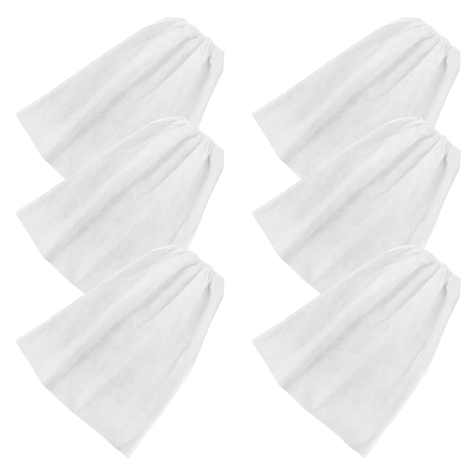 

10 Pcs Earth Tone Dress Women Combo Plate Disposable Bath Skirt Swim Skirts Lady White Non-woven Fabric Beauty Salon Miss