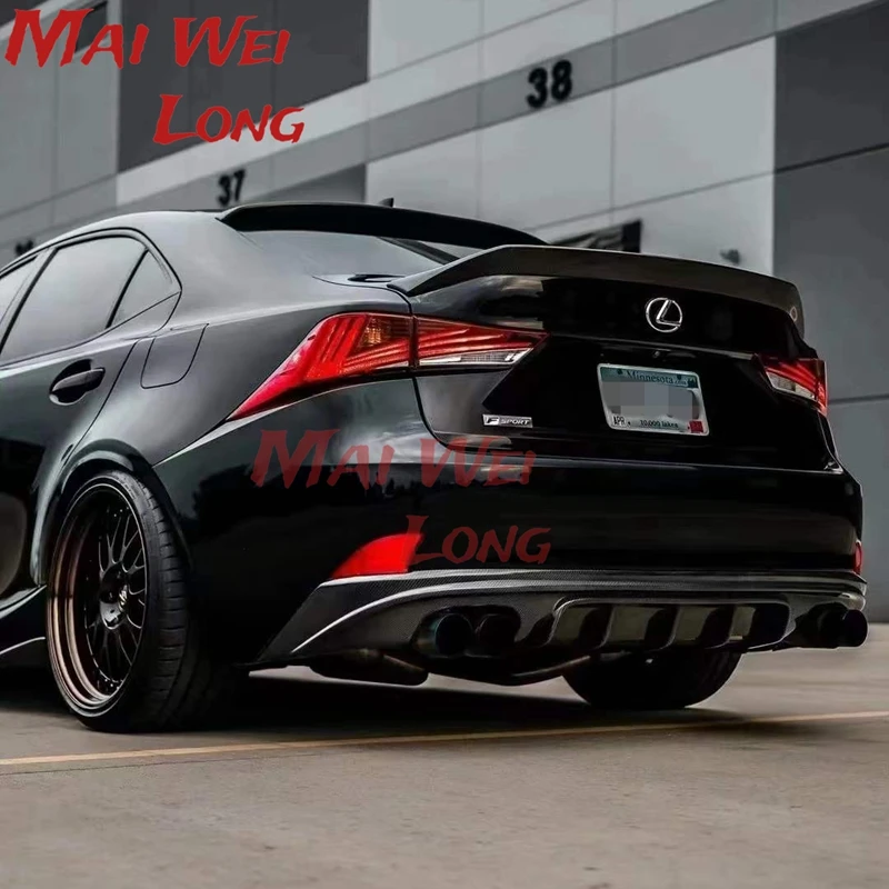Спойлер на крышу багажника из настоящего углеродного волокна крыло для Lexus IS200 IS250
