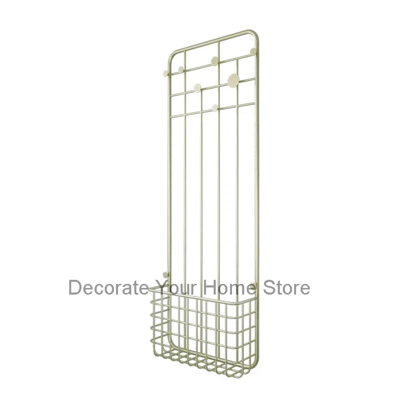 Минималистичная настенная вешалка для одежды бутиков девушек стены балкона