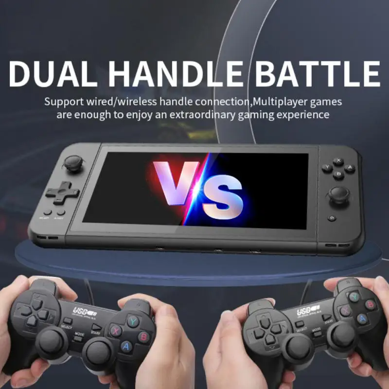 X70 портативная игровая консоль 7 0 дюймов HD экран Мультиплеер портативные