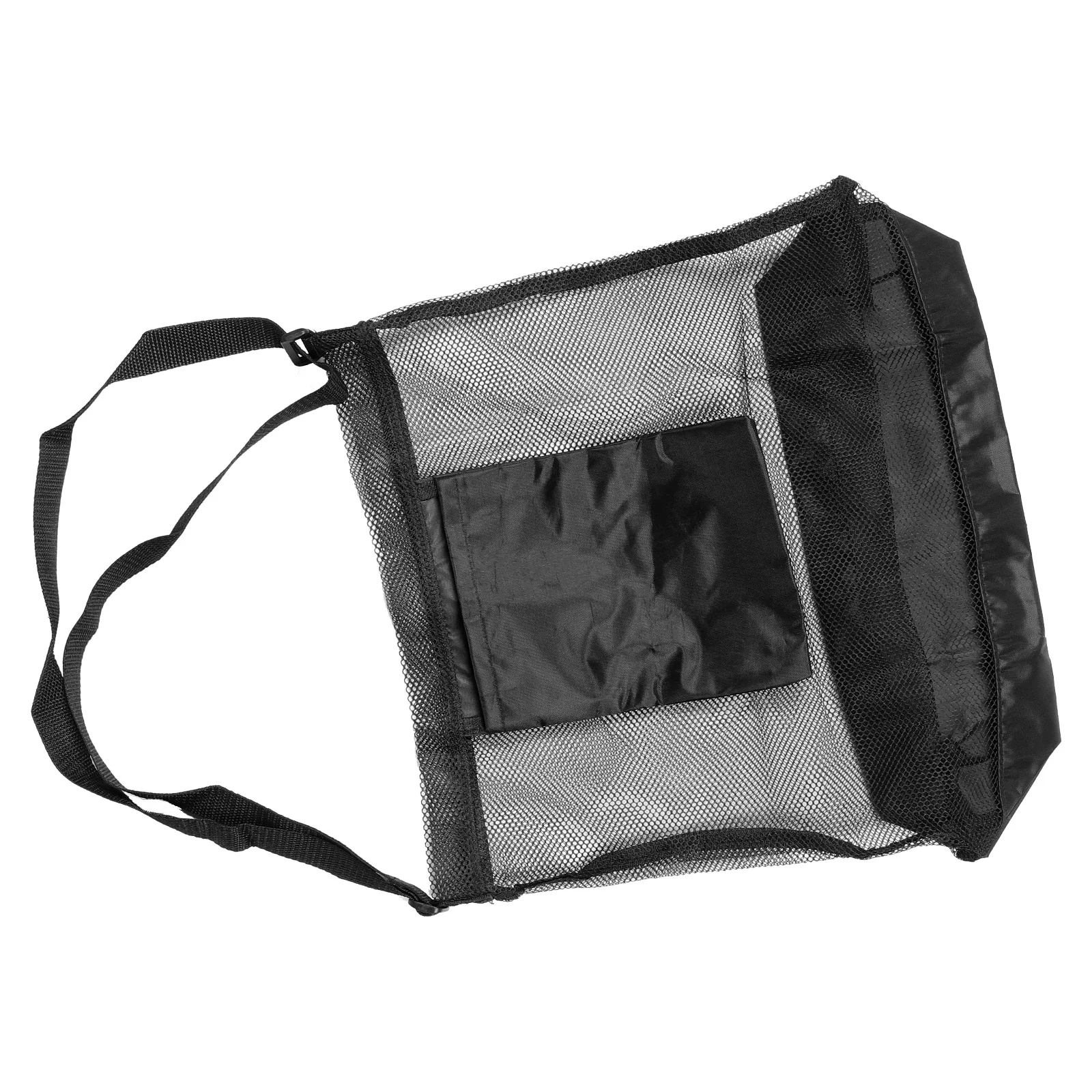 

Large Capacity Mesh Bag Convenient Shoulder Bag Folding Crossbody Bag Outdoor Supply