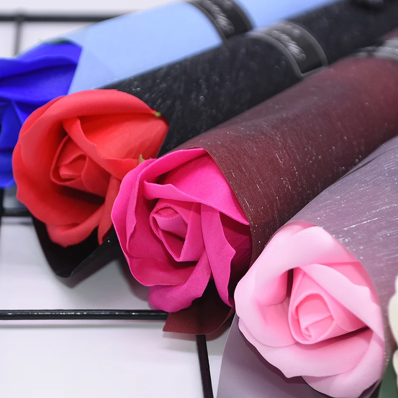 Искусственная Роза мыло ароматизированный букет розы сделай сам подарок на день