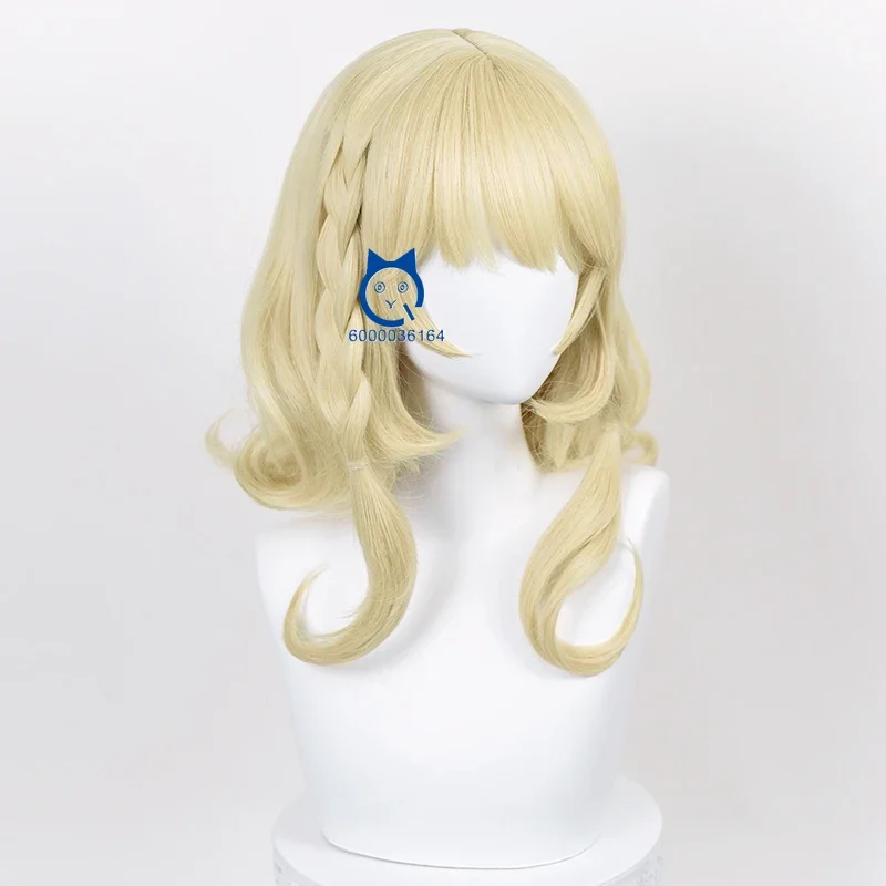 Высокое качество Yao Hot Косплей День святого Валентина Длинный золотой парик Аниме