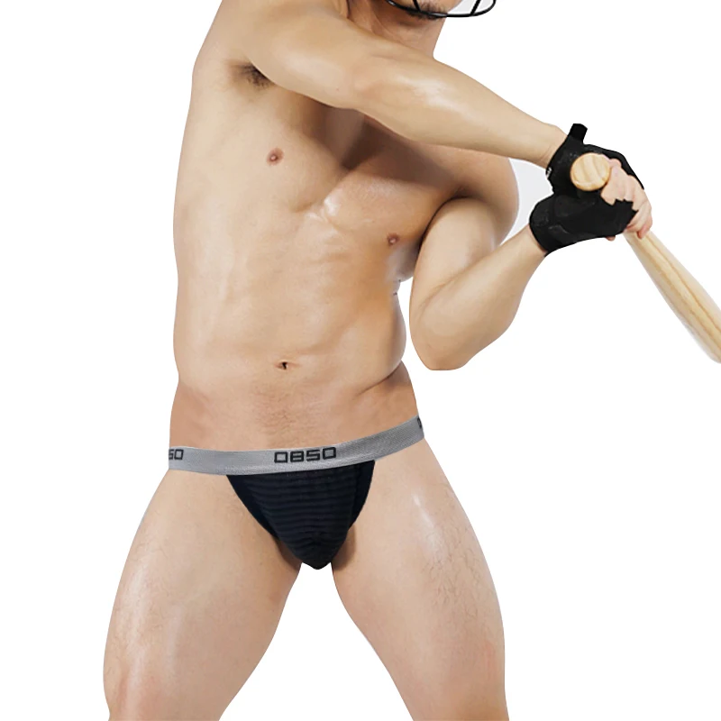 

ORLVS G-strings Domineering Mens Thongs Independent Codpiece Refuse Restrained Inside Printed Tagless Design Anti-hemming Pants