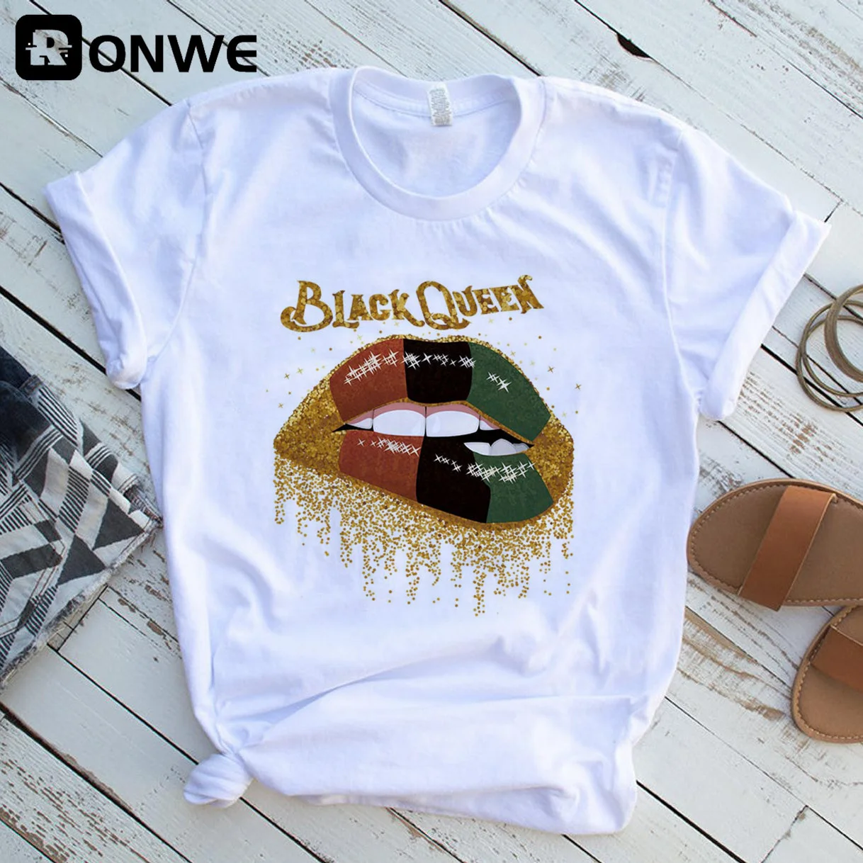 

Новинка, женская черная, королевская, белая футболка с принтом, одежда в стиле Харадзюку 90-х, женские летние топы, футболка, Прямая поставка