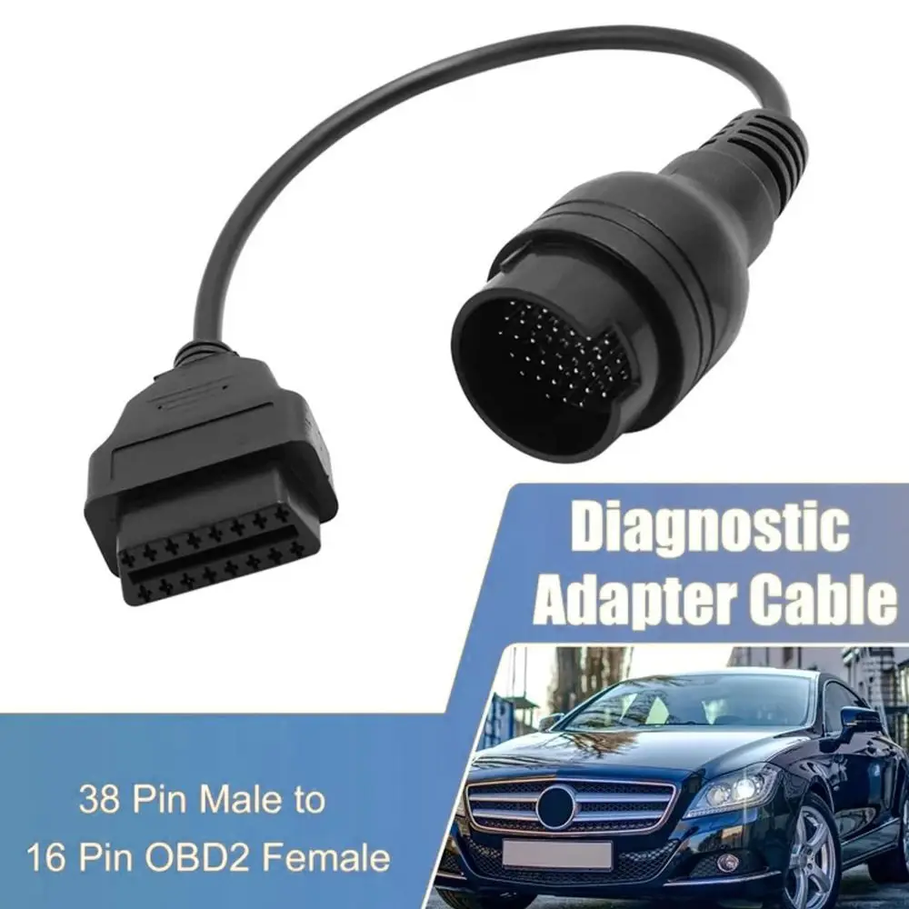 Профессиональный адаптер OBD от 38 до 16 контактов гнездовой разъем OBD2