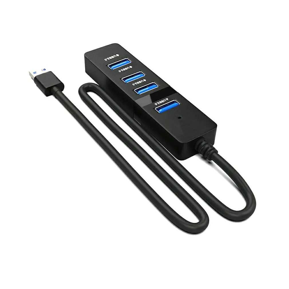 

4/5 портов USB 3,0 концентратор источник питания порт для ПК ноутбука компьютера аксессуар ABS USB разветвитель USB OTG адаптер