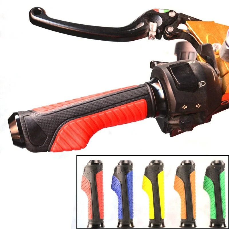 

CNC Алюминиевые универсальные мотоциклетные 1/4 "1" резиновые ручки, Нескользящие ручки