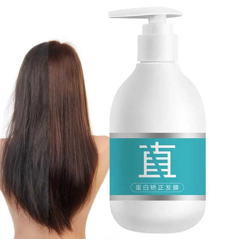 

250ml Protein Correcting Hair Straightening Cream Replenish Hair Nutrition And Moisture Fast Smooth Collagen Lotion Hair Care