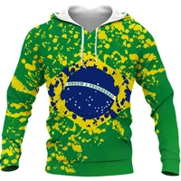 brazil flag hip hop hoodies men women 3d printed sweatshirt harajuku style hoodie casual pullover jacket