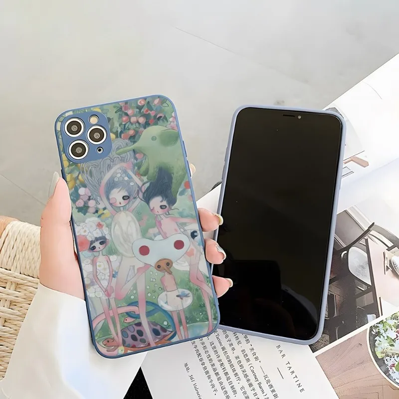 

Selling Aya Takano Phone Case For IPhone 14 12 13 11 Pro Max Mini X XR XS Max 7 8 Plus Candy Color Soft Silicon Cover