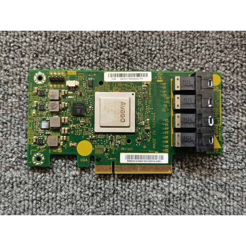 Карта HBA Lsi 9305‑16i SAS3216 PCI‑E3.0 x8 12 Гбитс, 16 портов, IT-режим, 4×SFF‑8643 для NAS TrueNAS Unraid, с модифицированным вентиляторным охлаждением (art.: 3920dcb6589f2) - 3920dcb6589f2