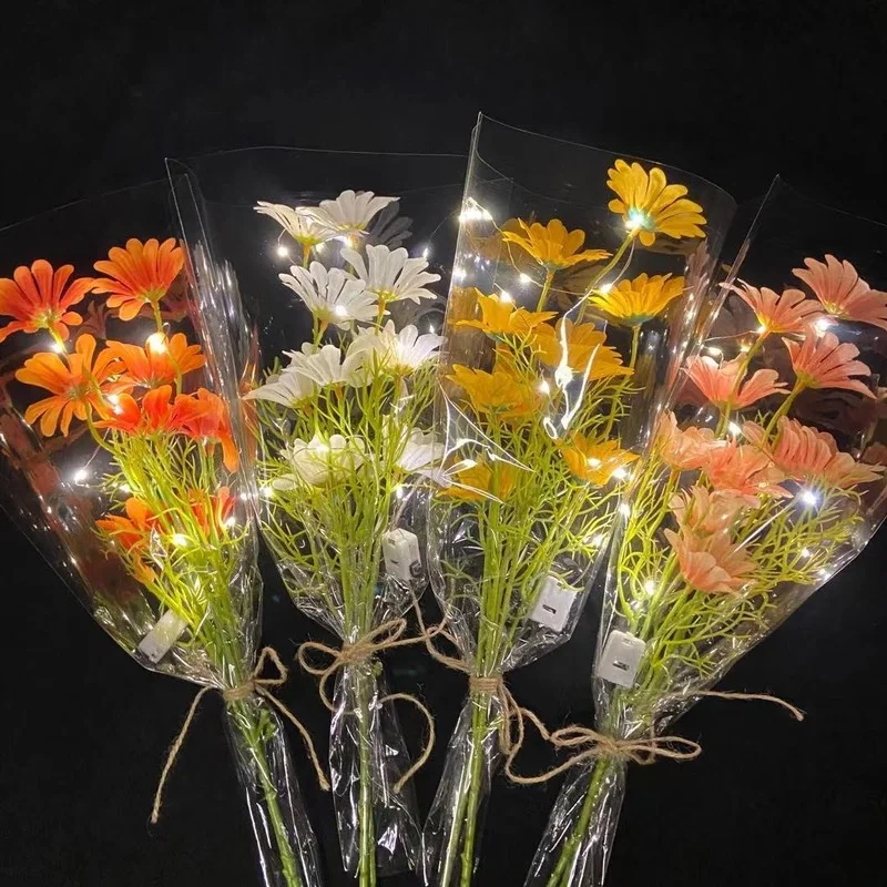 как собрать светящийся букет. как собрать светящийся букет. цветы с подсветкой. букет светится. светящийся букет.
