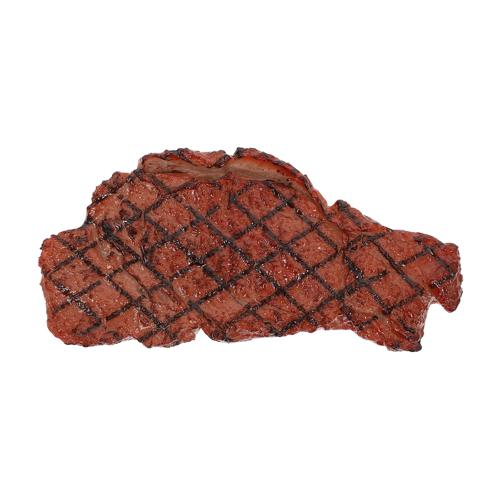 

Steak Toy Meat Beef Model Artificial Fake Simulation Roast Toys Pretend Cooked Lifelike Props Realistic Prop Playing Kid Kitchen