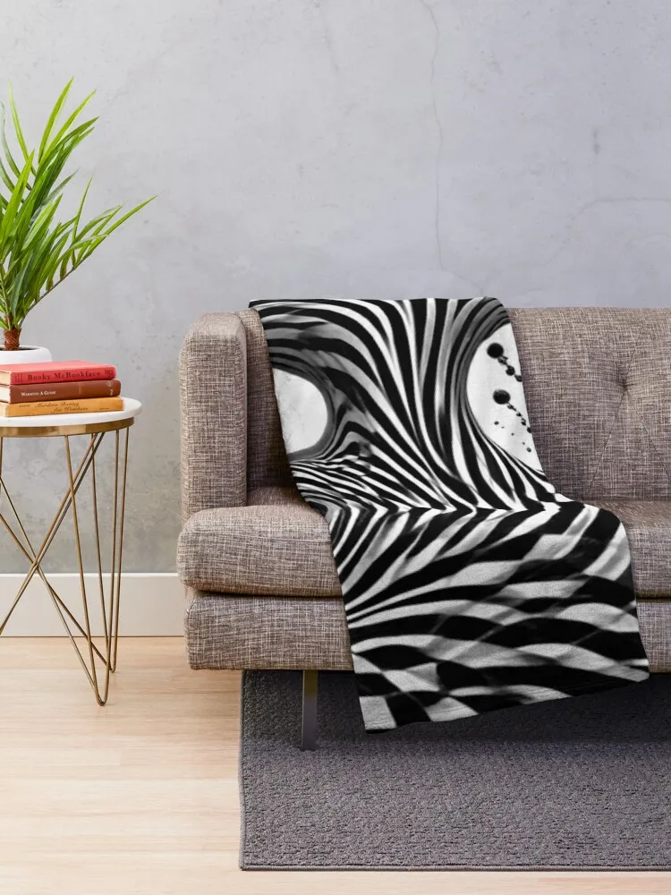 Абстрактное - нейротическое поведение пледы одеяла для кровати пляжные