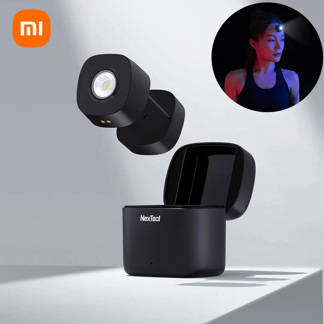 

Налобный фонарь Xiaomi NEXTOOL, портативный ультралегкий светодиодный светильник для ночных прогулок, для спорта на открытом воздухе, IPX4