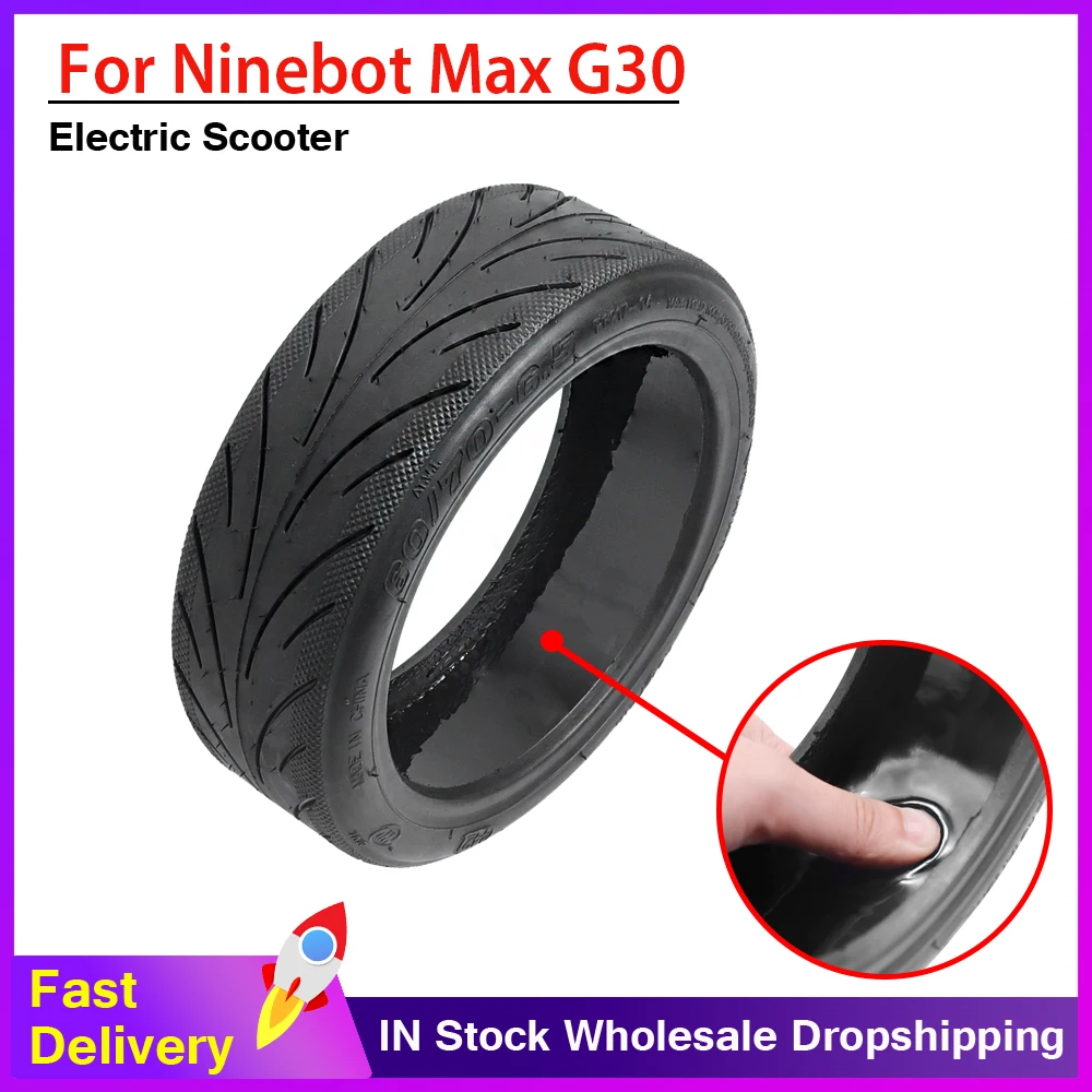 

Внешние шины для электроскутера Segway Ninebot MAX G30, умные запчасти 60/70-6,5, Самовосстанавливающиеся шины, колесные шины, аксессуары