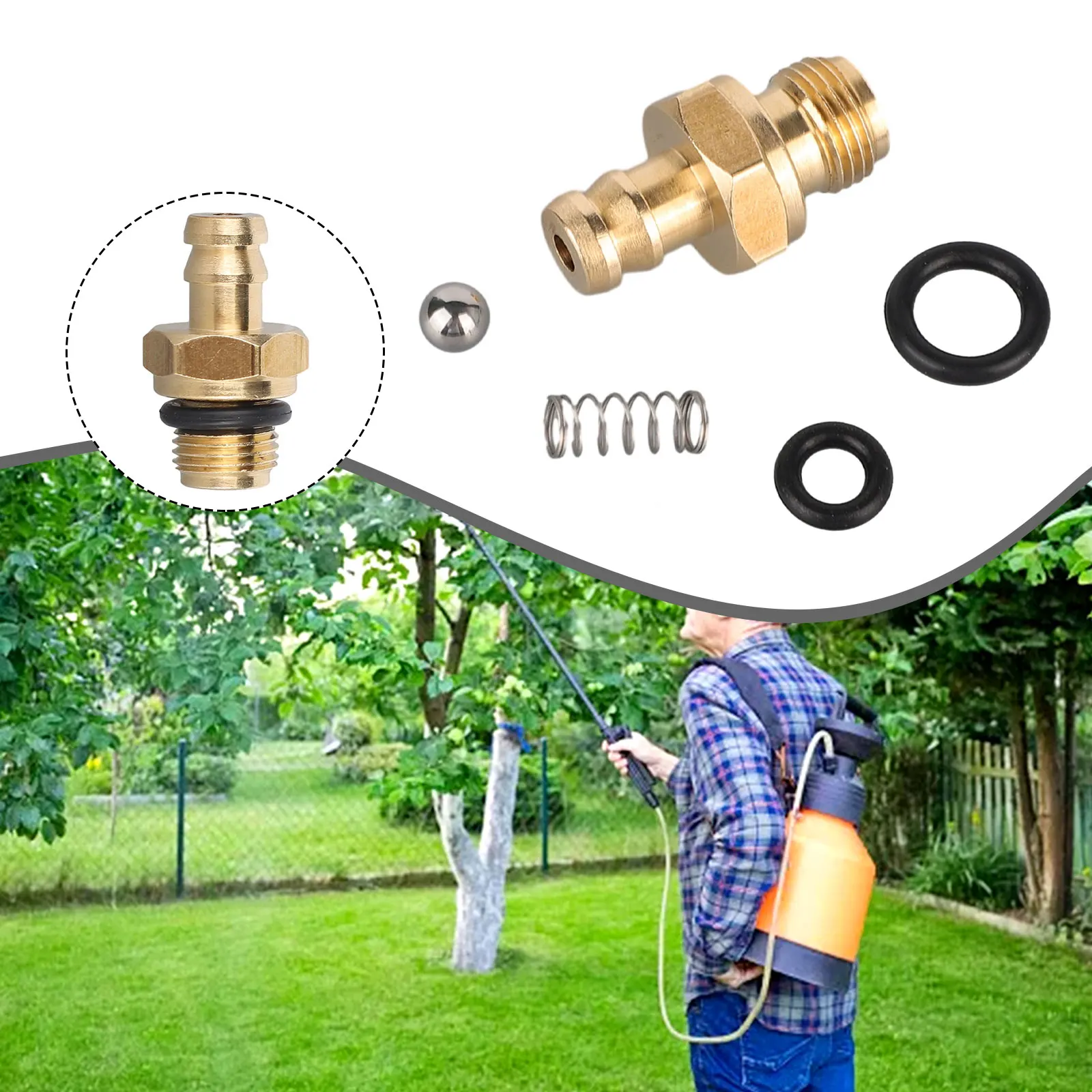 Форсунка Мойки Высокого Давления Для Инжектора Химического Мыла С Латунной