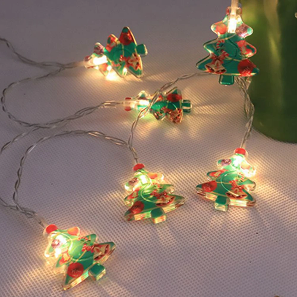 

Christmas LED String Lights Snowman Tree For Home Christmas New Year Wedding Garden Festive Party Decoration Supplies