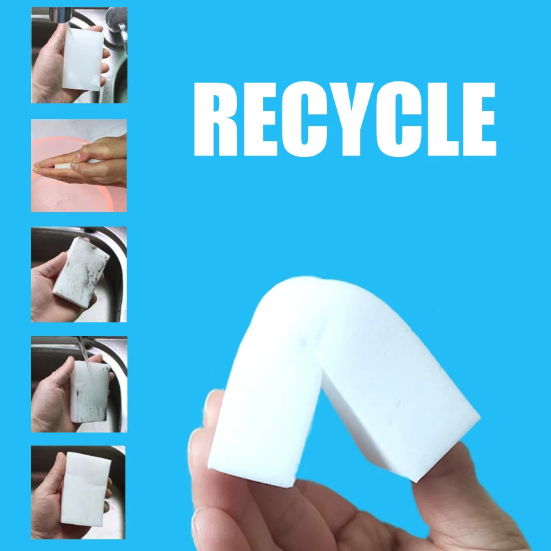 50-100 шт./лот меламиновая губка волшебная для мытья ванной комнаты ластик посуды