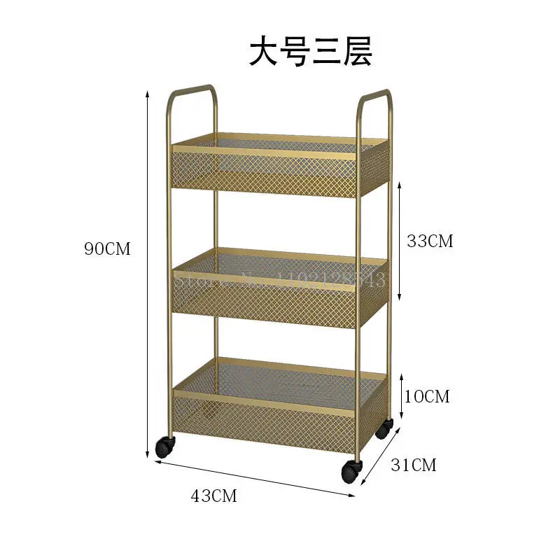 Barber Trolley Wheels Trolley Organizer Cart With Wheels Salon Furniture Auxiliary Cart For Beauty Salon Trolley For Hairdresser images - 6