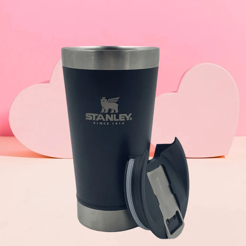 

Термос-Кубок Стэнли, оригинальная Изолированная бутылка для воды, термос, кружка, кофейная чашка, термобутылка для кофе, пива с двойными сте...