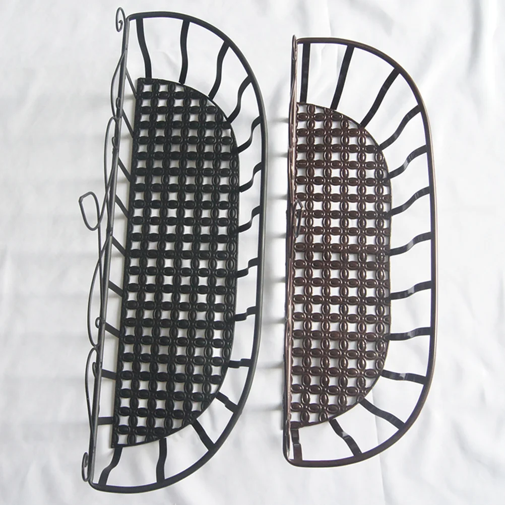 

Подвесной Плантатор для растений, полка-держатель, стойка для цветочных горшков, цветов, балкона, железные плантаторы, настенная уличная по...