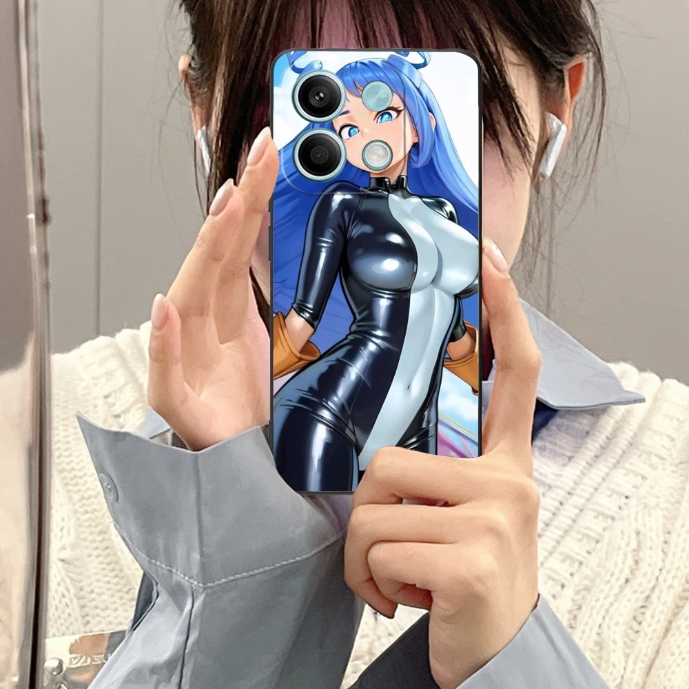 Чехол для Xiaomi Redmi Note 13 12 11 10 9 8 7 6 S A Pro Lite Plus мобильный телефон черный мягкий чехол