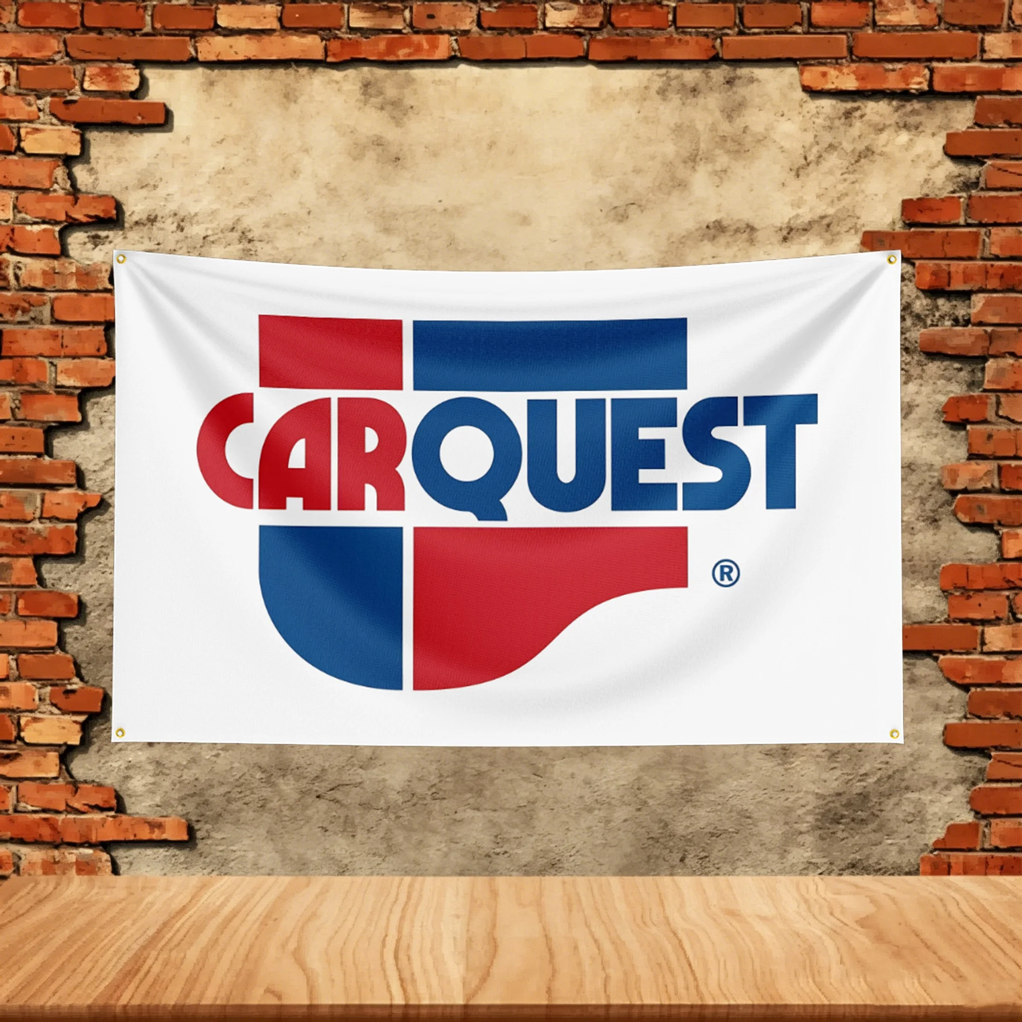 Фото Флаг с автозапчастями для фанатов Carquest, баннер с любым изображением, настенный декор для гаража, спальни, гостиной, общежития, гобелен №3