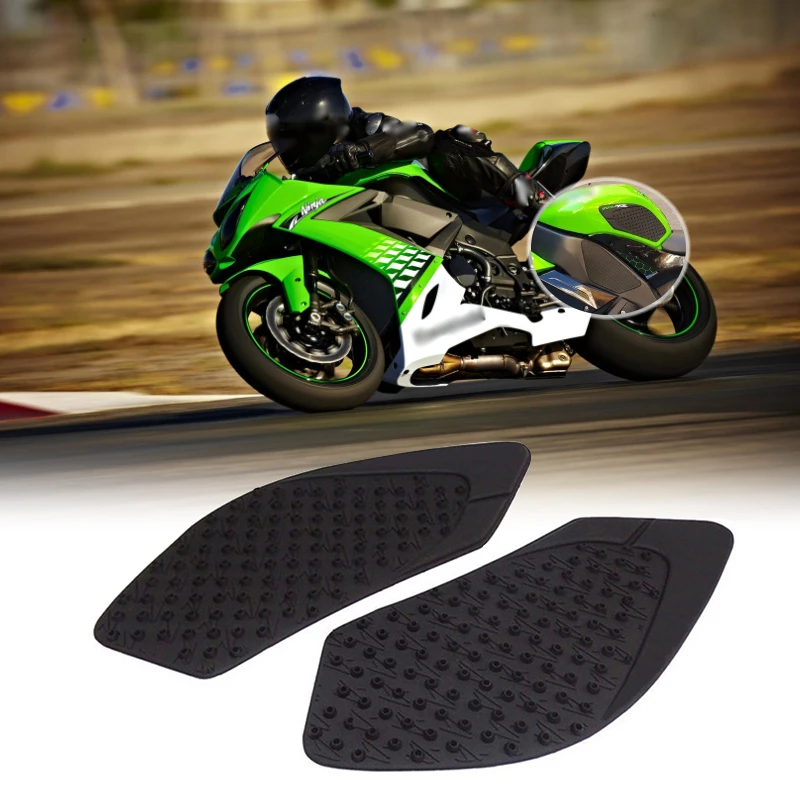 

For Kawasaki ZX-10R ZX10R 2008 2009 2010 Sticker Anti slip Fuel Tank Pad Side Gas Knee Grip ZX 10R Motorcycle Accessories
