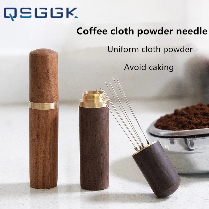 

Espresso Coffee Stirrer Stainless Steel Needles Espresso Powder Distributor Leveler WDT Tools Cafe Stirring Barista Accessories