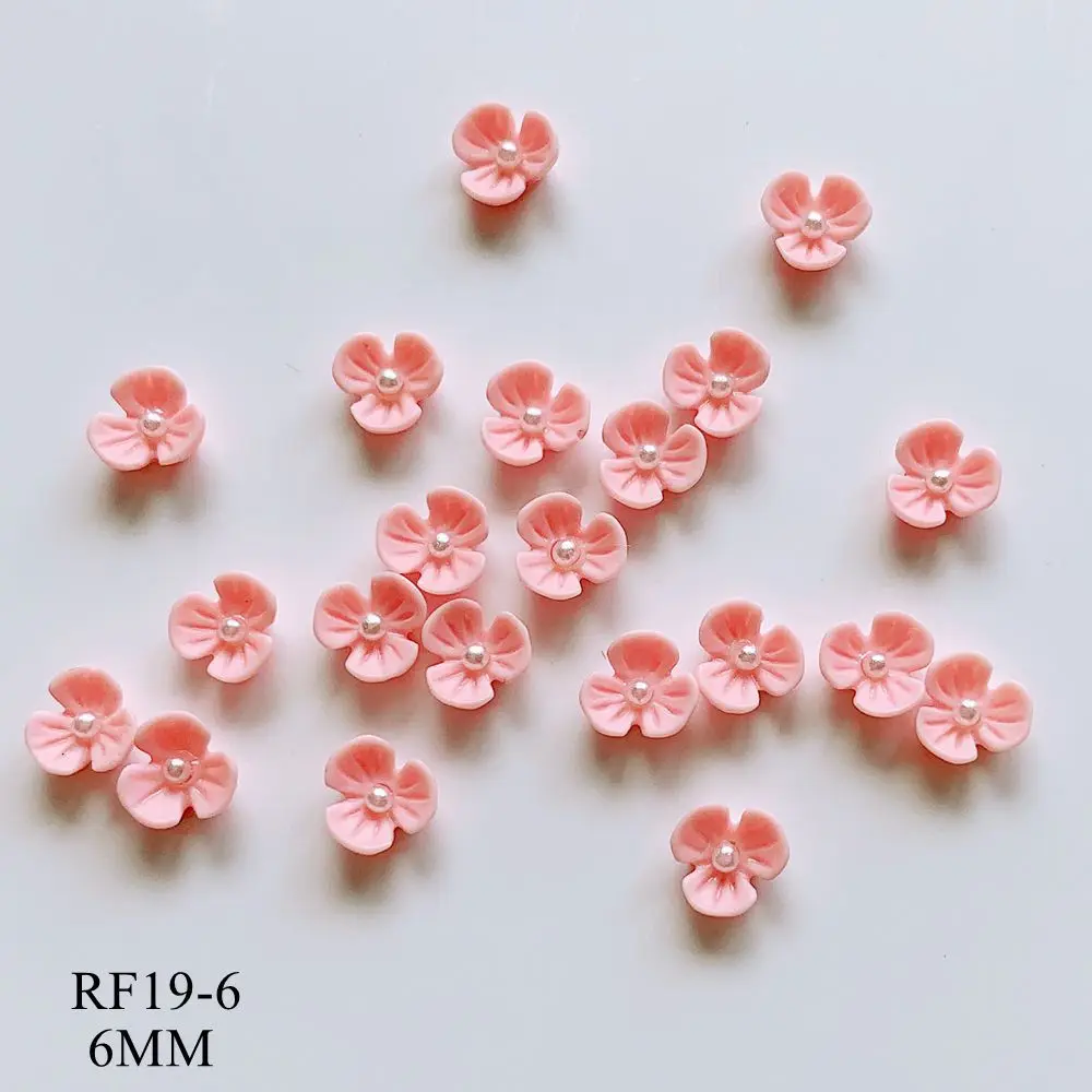 50 шт 3D дизайн ногтей смола Маки ромашки цветы украшения Драгоценные камни 1 мешок