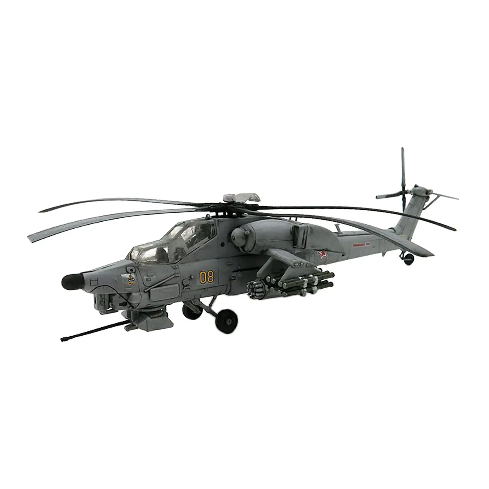 

1:72 Mi 28 Havoc вертолет в сборе модель реалистичные украшения прочная многофункциональная декорация пластиковый игрушечный самолет модель